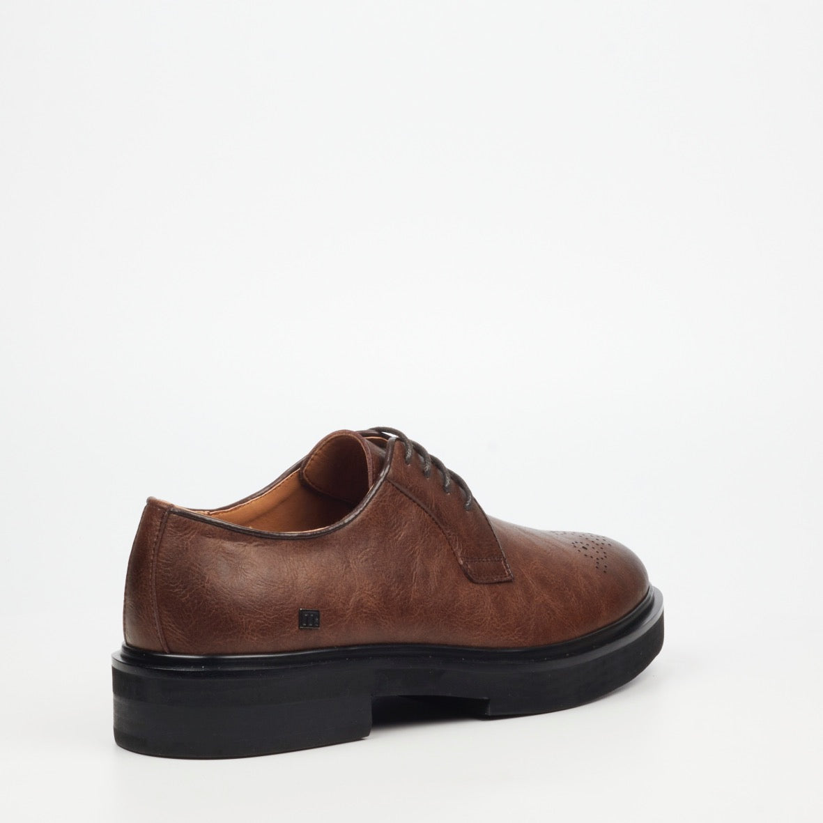 Mazerata Elia 4 Leather Shoe - Chocolate footwear Mazerata