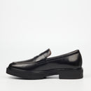 Mazerata Elia 6 Faux Wax Shoe - Black footwear Mazerata