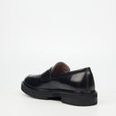 Mazerata Elia 6 Faux Wax Shoe - Black footwear Mazerata