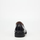Mazerata Elia 6 Faux Wax Shoe - Black footwear Mazerata