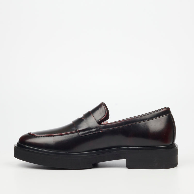 Mazerata Elia 6 Faux Wax Shoe - Burgundy footwear Mazerata