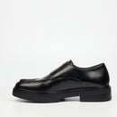 Mazerata Elia 7 Faux Wax Shoe - Black footwear Mazerata