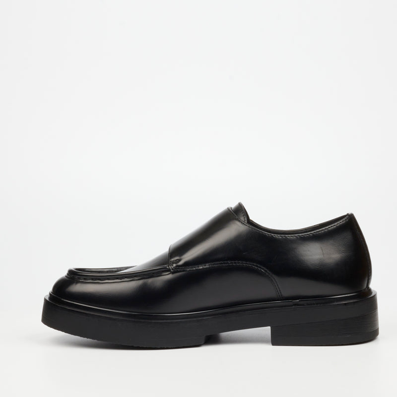 Mazerata Elia 7 Faux Wax Shoe - Black