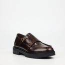 Mazerata Elia 7 Faux Wax Shoe - Chocolate footwear Mazerata