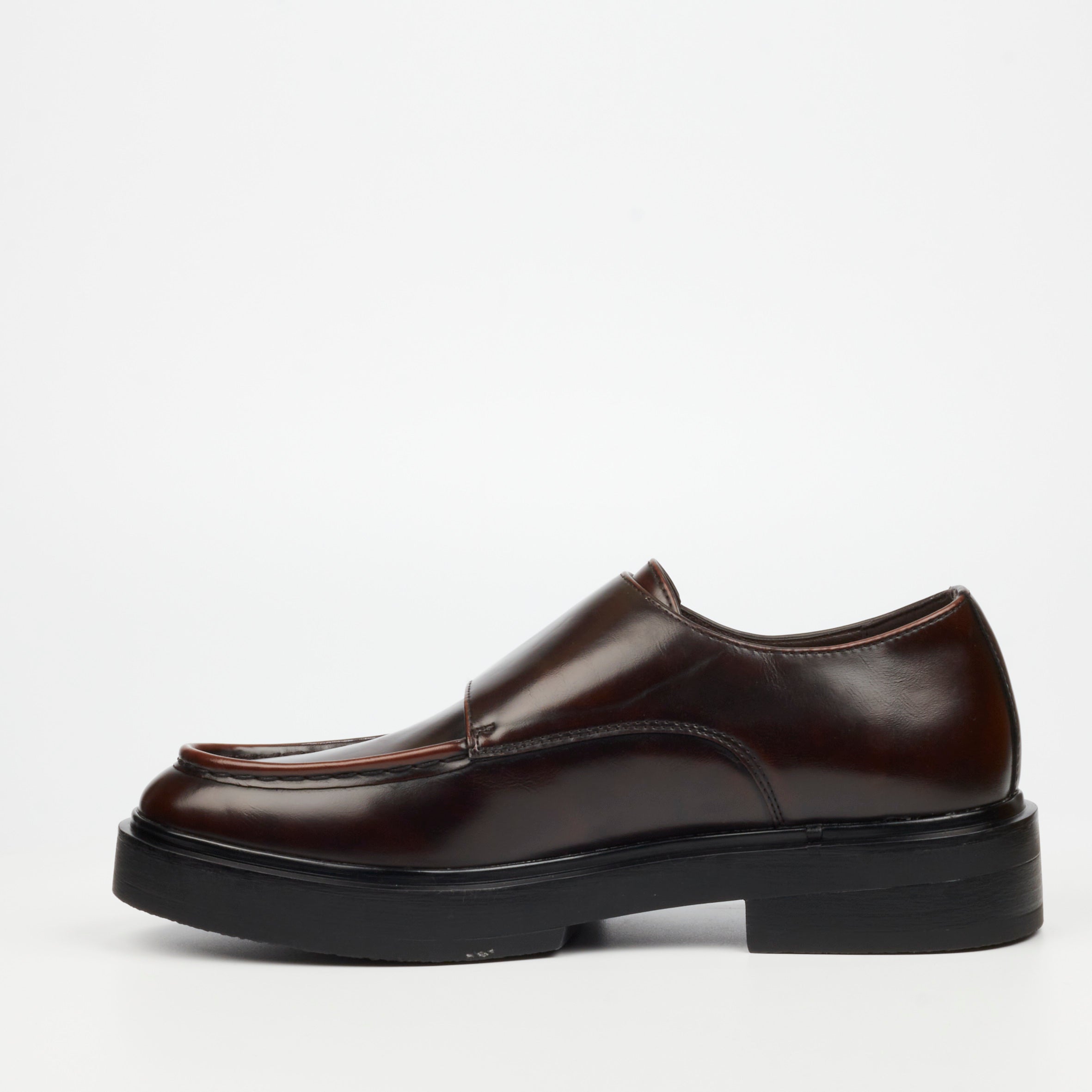 Mazerata Elia 7 Faux Wax Shoe - Chocolate footwear Mazerata