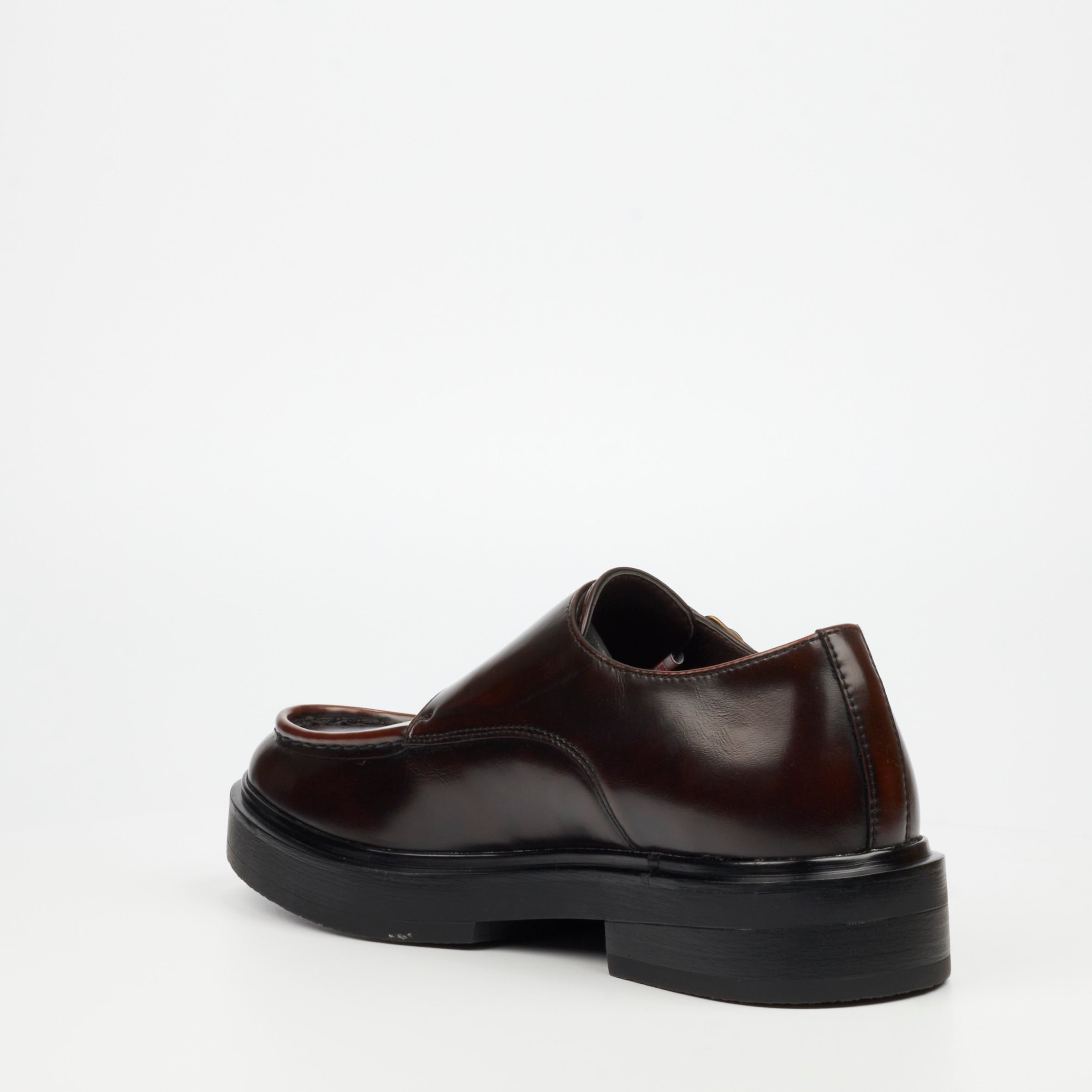 Mazerata Elia 7 Faux Wax Shoe - Chocolate footwear Mazerata