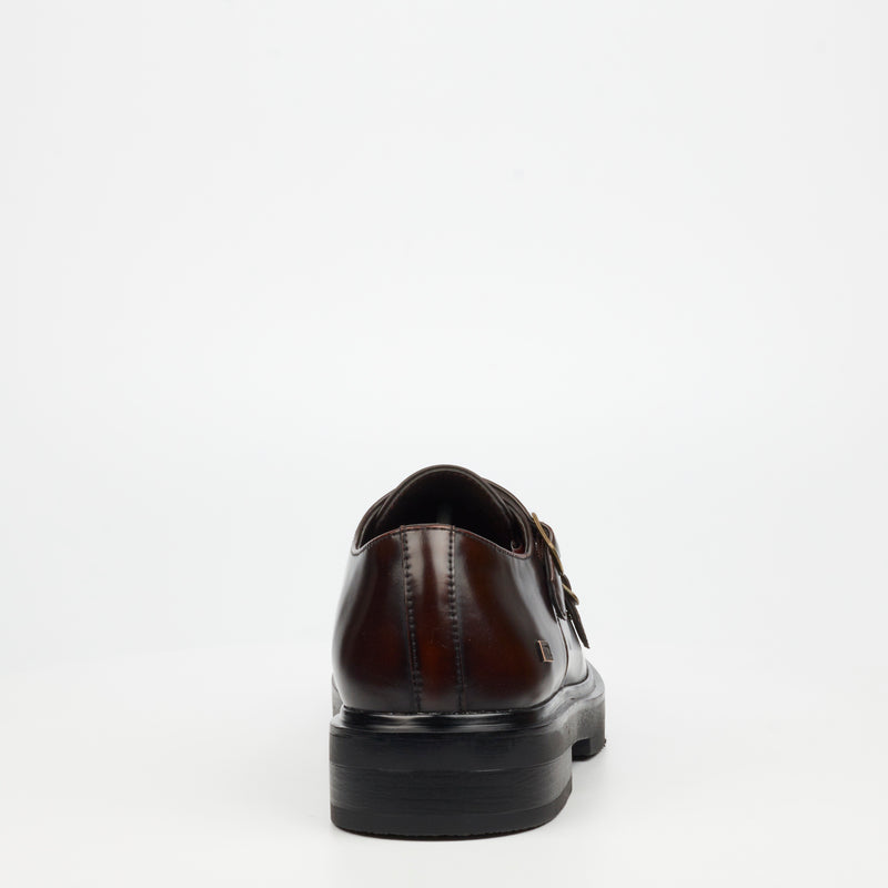 Mazerata Elia 7 Faux Wax Shoe - Chocolate
