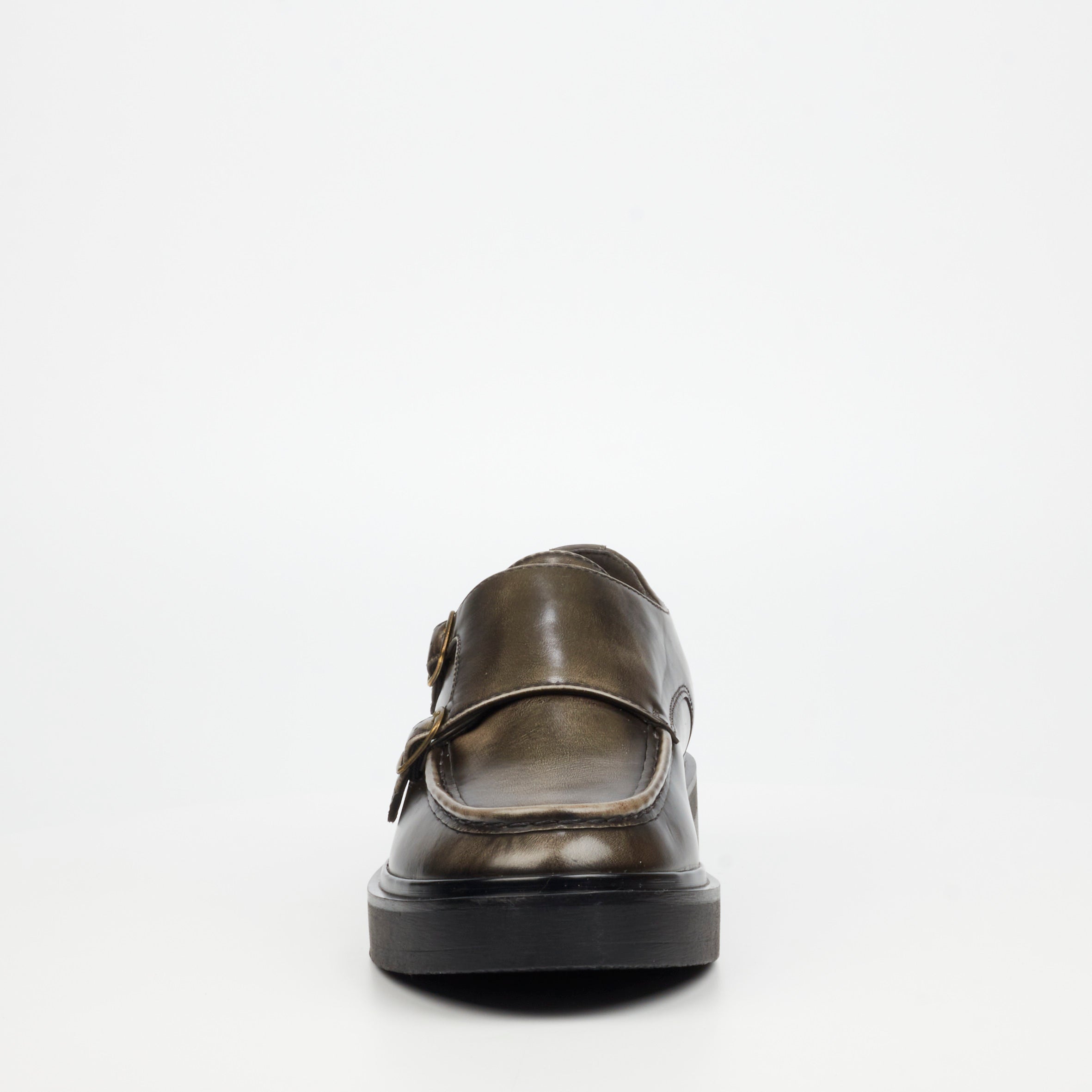Mazerata Elia 7 Faux Wax Shoe - Grey footwear Mazerata