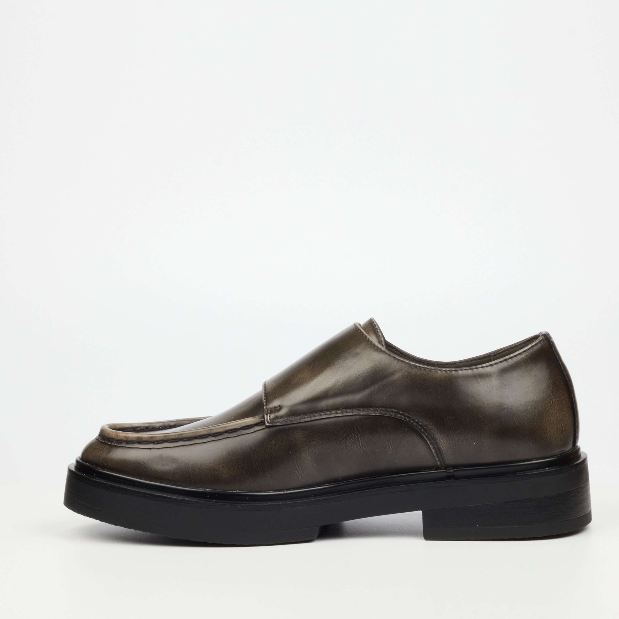 Mazerata Elia 7 Faux Wax Shoe - Grey footwear Mazerata