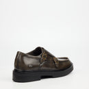 Mazerata Elia 7 Faux Wax Shoe - Grey
