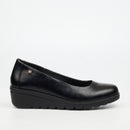 Butterfly Classics Eliana 1 Wedge - Black footwear Butterfly Classics