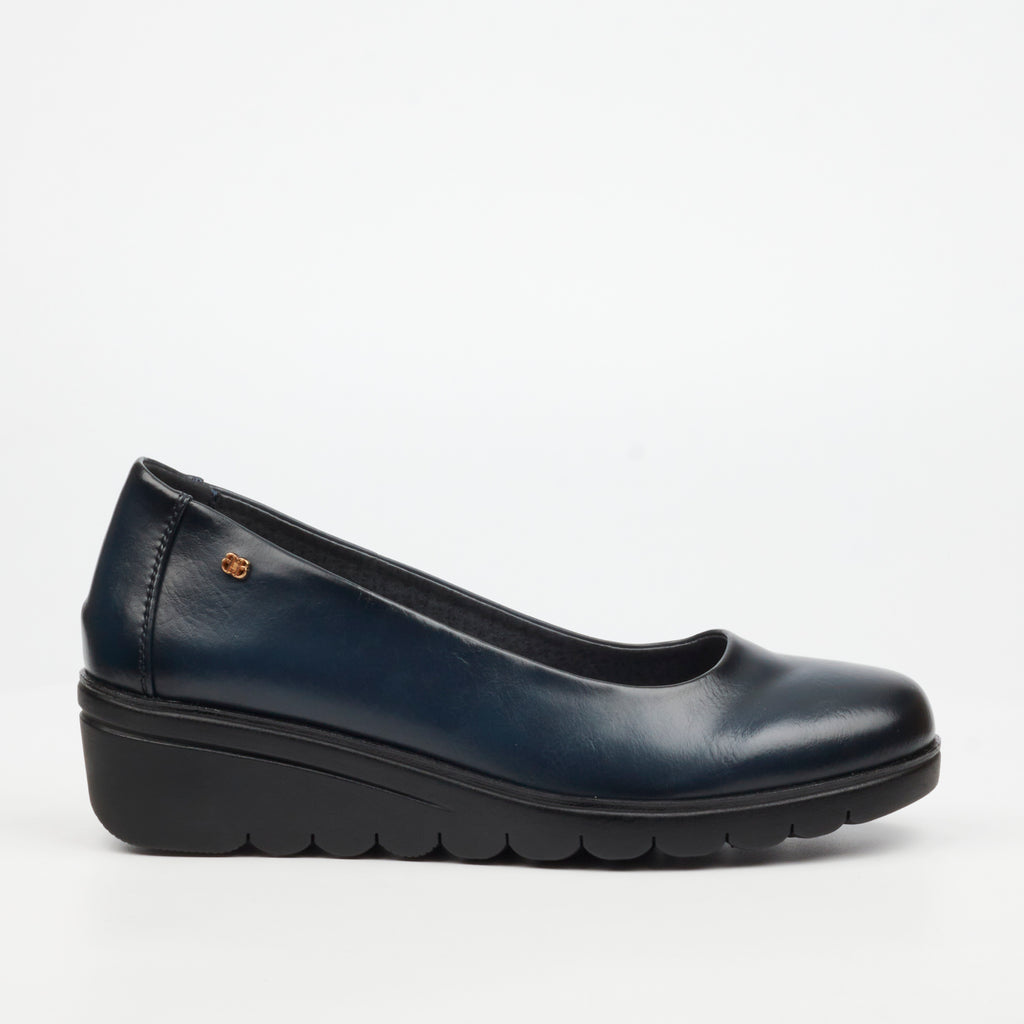 Butterfly Classics Eliana 1 Wedge - Navy footwear Butterfly Classics