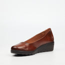 Butterfly Classics Eliana 1 Wedge - Tan footwear Butterfly Classics