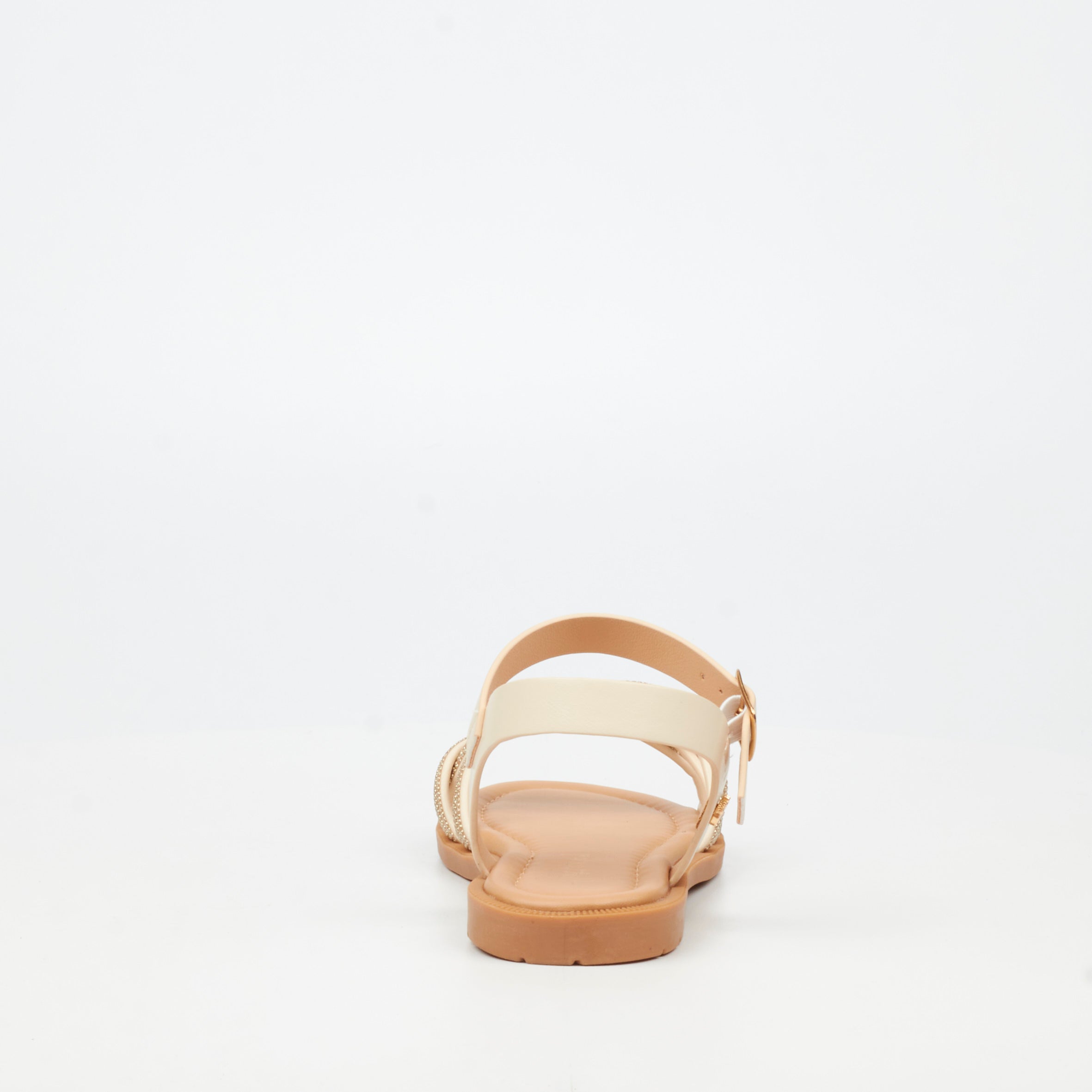 Flutterby Ella 1 Sandal - Beige (Youth) footwear Flutterby
