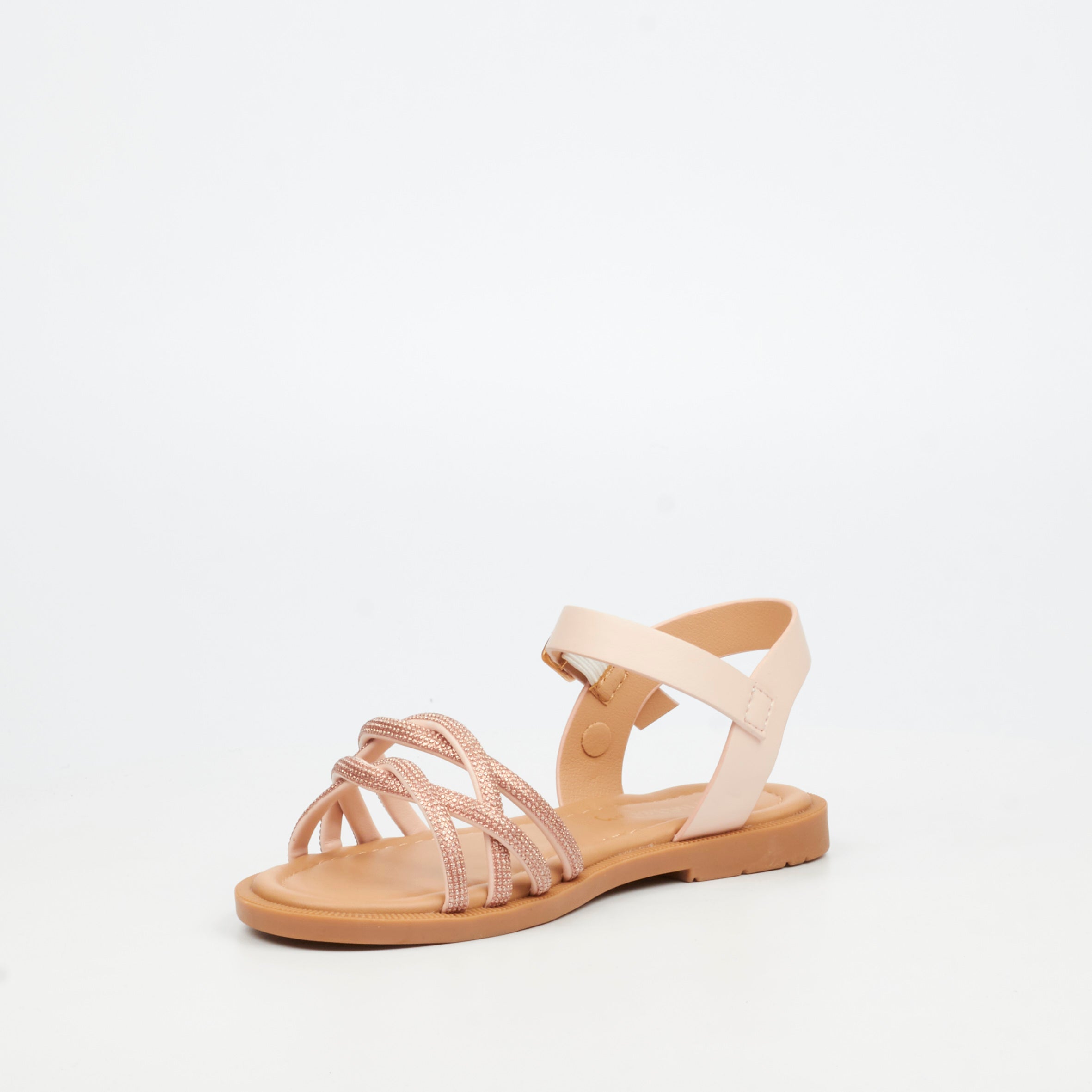 Flutterby Ella 1 Sandal - Pink (Youth) footwear Flutterby