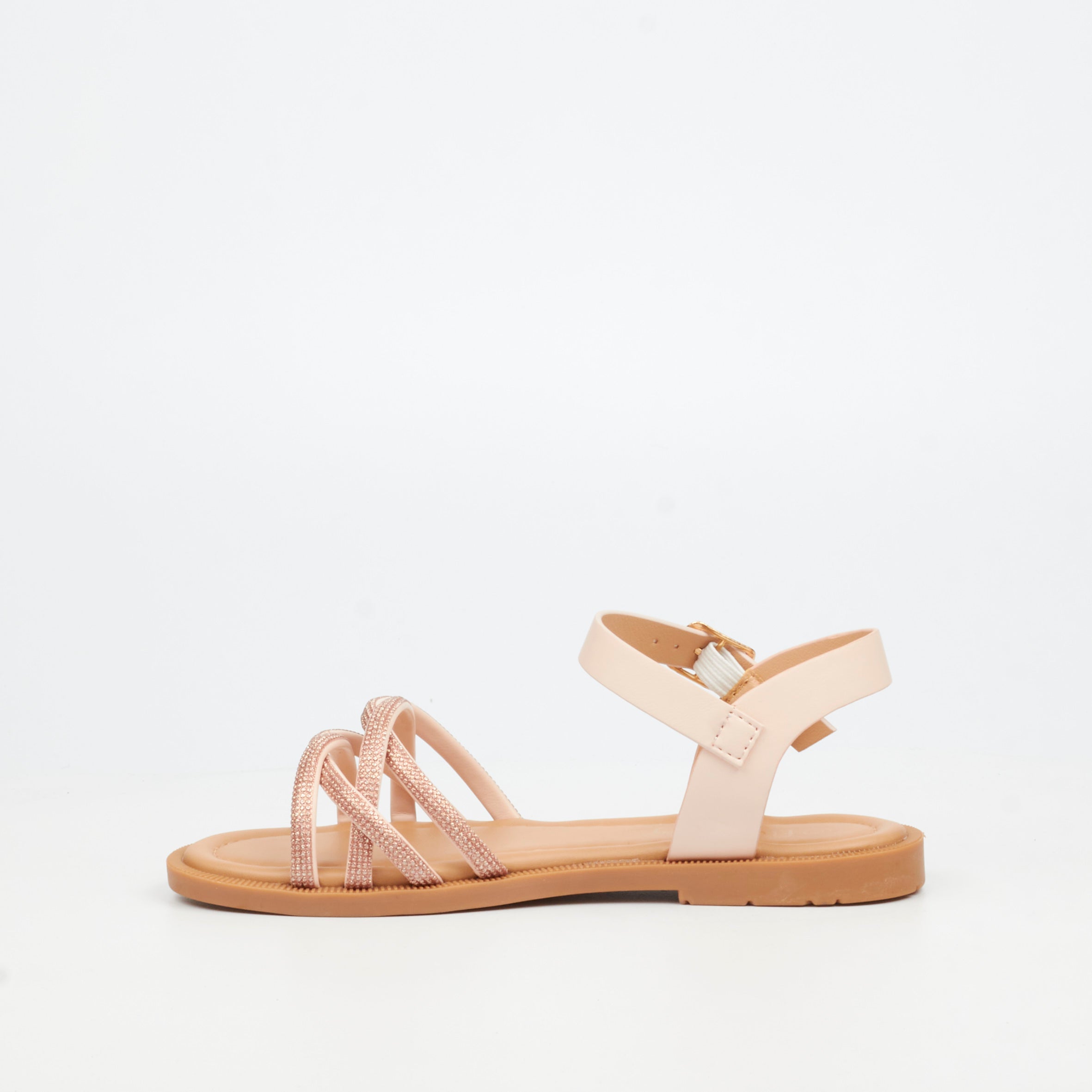 Flutterby Ella 1 Sandal - Pink (Youth) footwear Flutterby