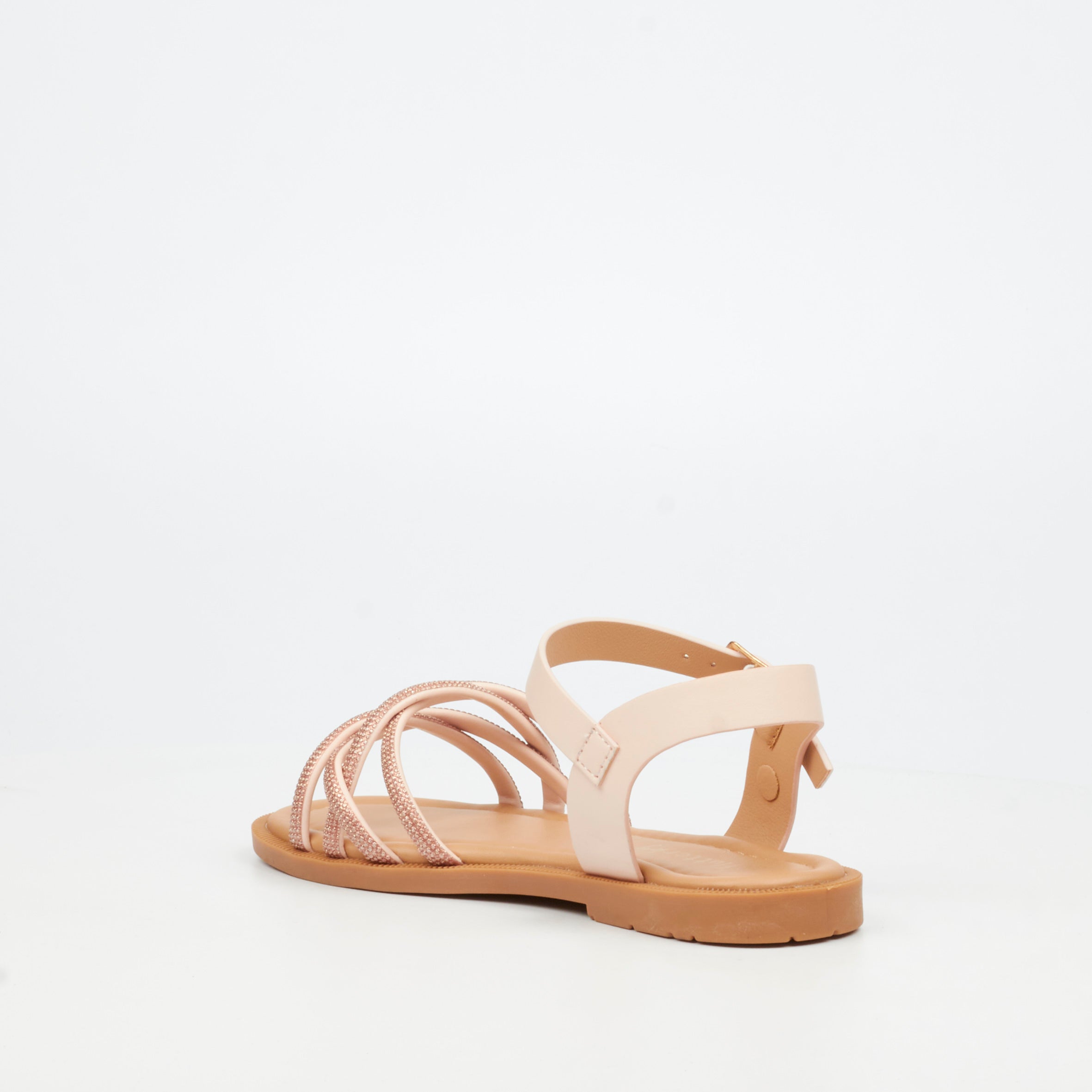 Flutterby Ella 1 Sandal - Pink (Youth) footwear Flutterby