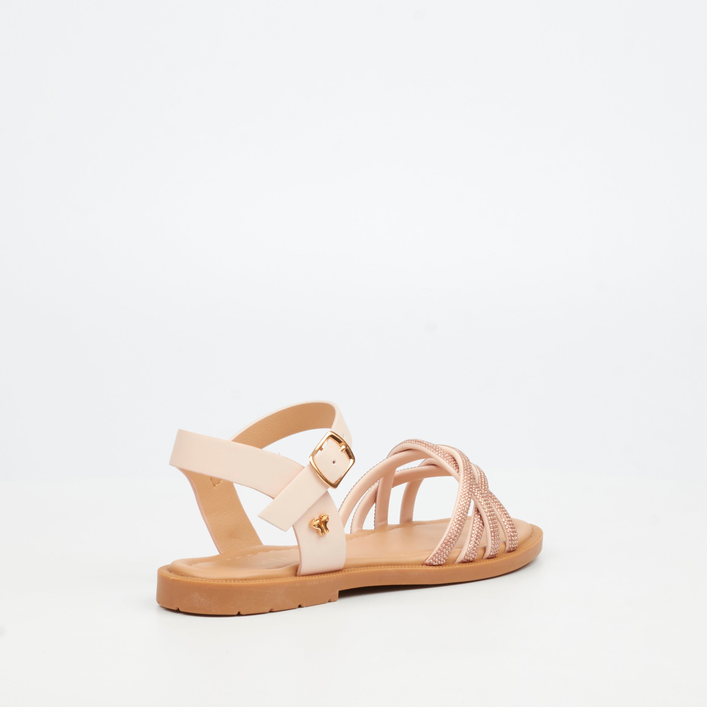 Flutterby Ella 1 Sandal - Pink (Youth) footwear Flutterby