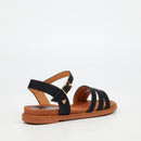 Butterfly Feet Ellie 11 Sandal - Black footwear Butterfly Feet