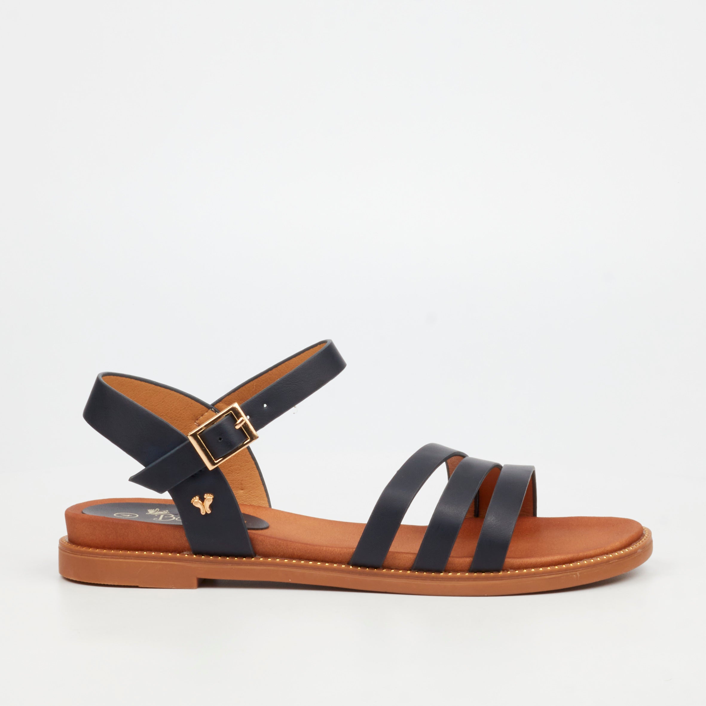 Butterfly Feet Ellie 11 Sandal - Navy footwear Butterfly Feet