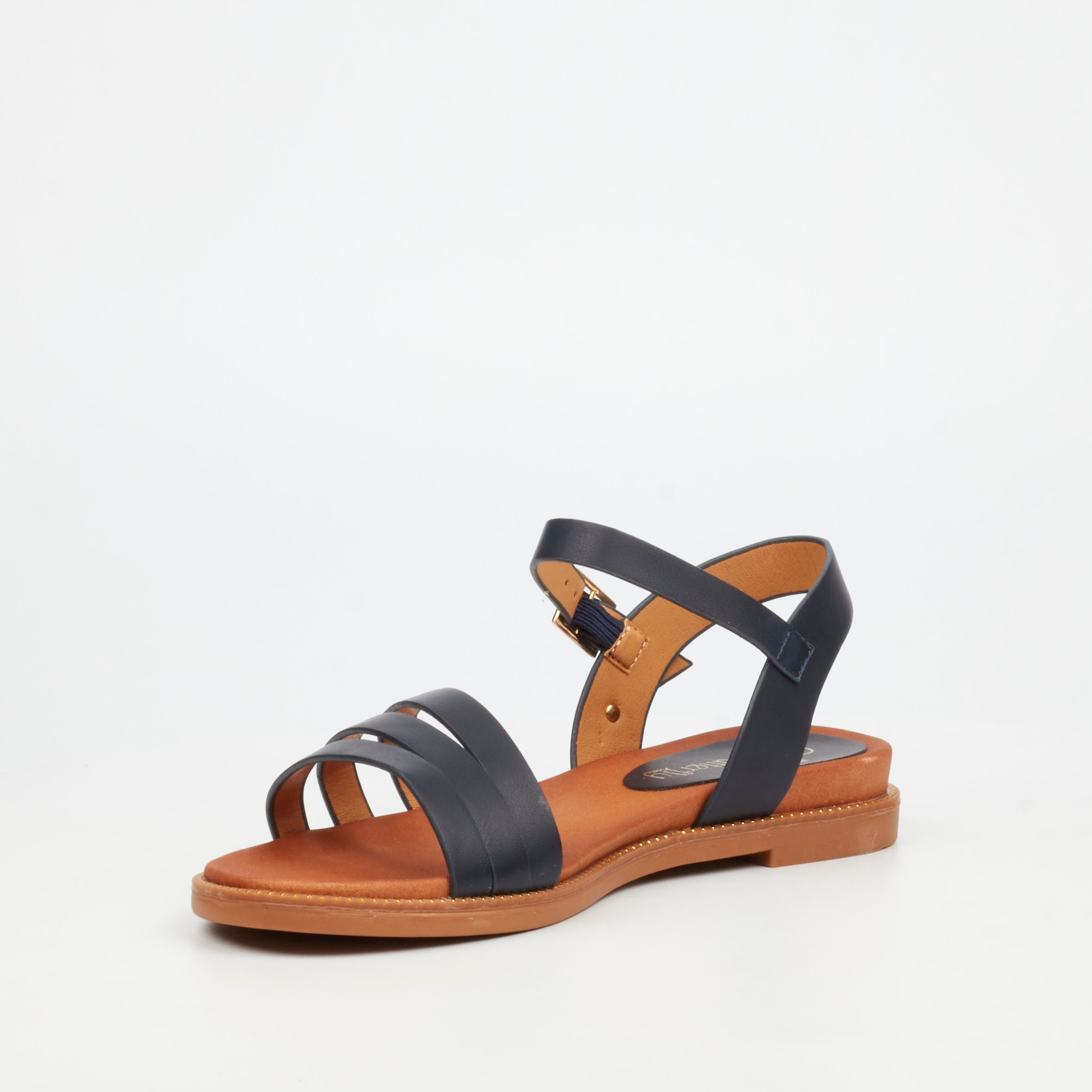 Butterfly Feet Ellie 11 Sandal - Navy footwear Butterfly Feet