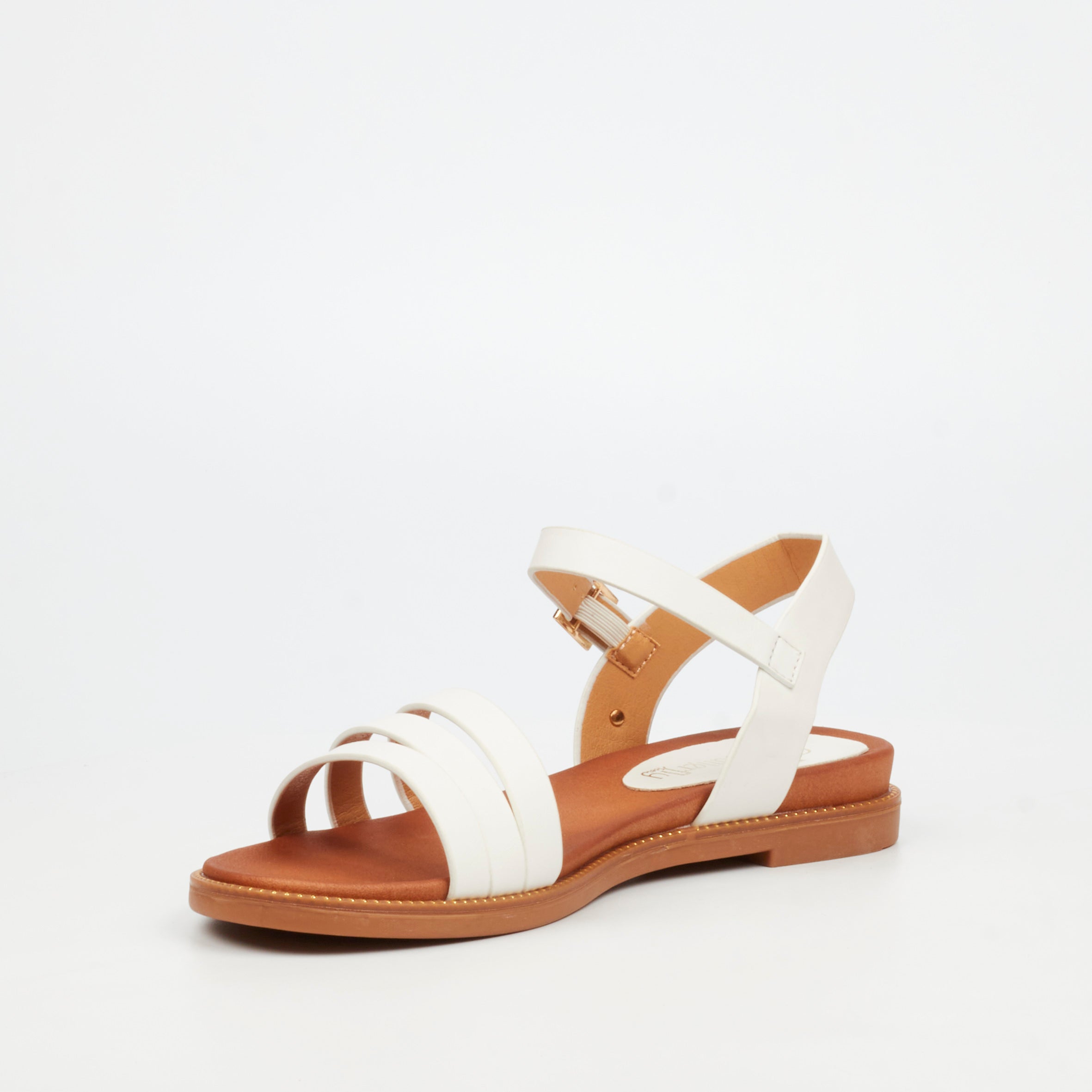 Butterfly Feet Ellie 11 Sandal - White footwear Butterfly Feet