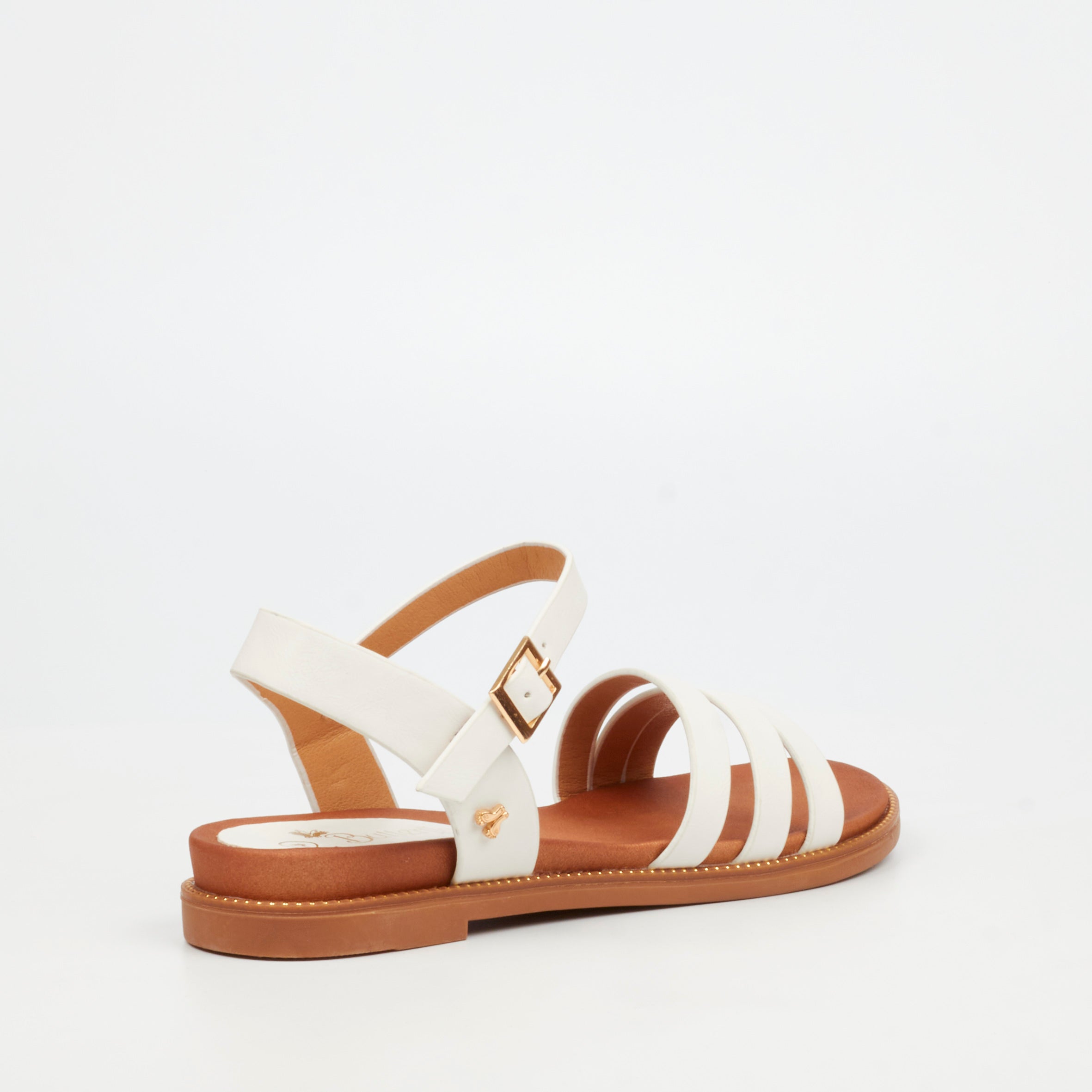 Butterfly Feet Ellie 11 Sandal - White footwear Butterfly Feet