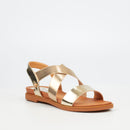 Butterfly Feet Ellie 12 Sandal - Champagne footwear Butterfly Feet
