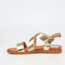 Butterfly Feet Ellie 12 Sandal - Champagne footwear Butterfly Feet