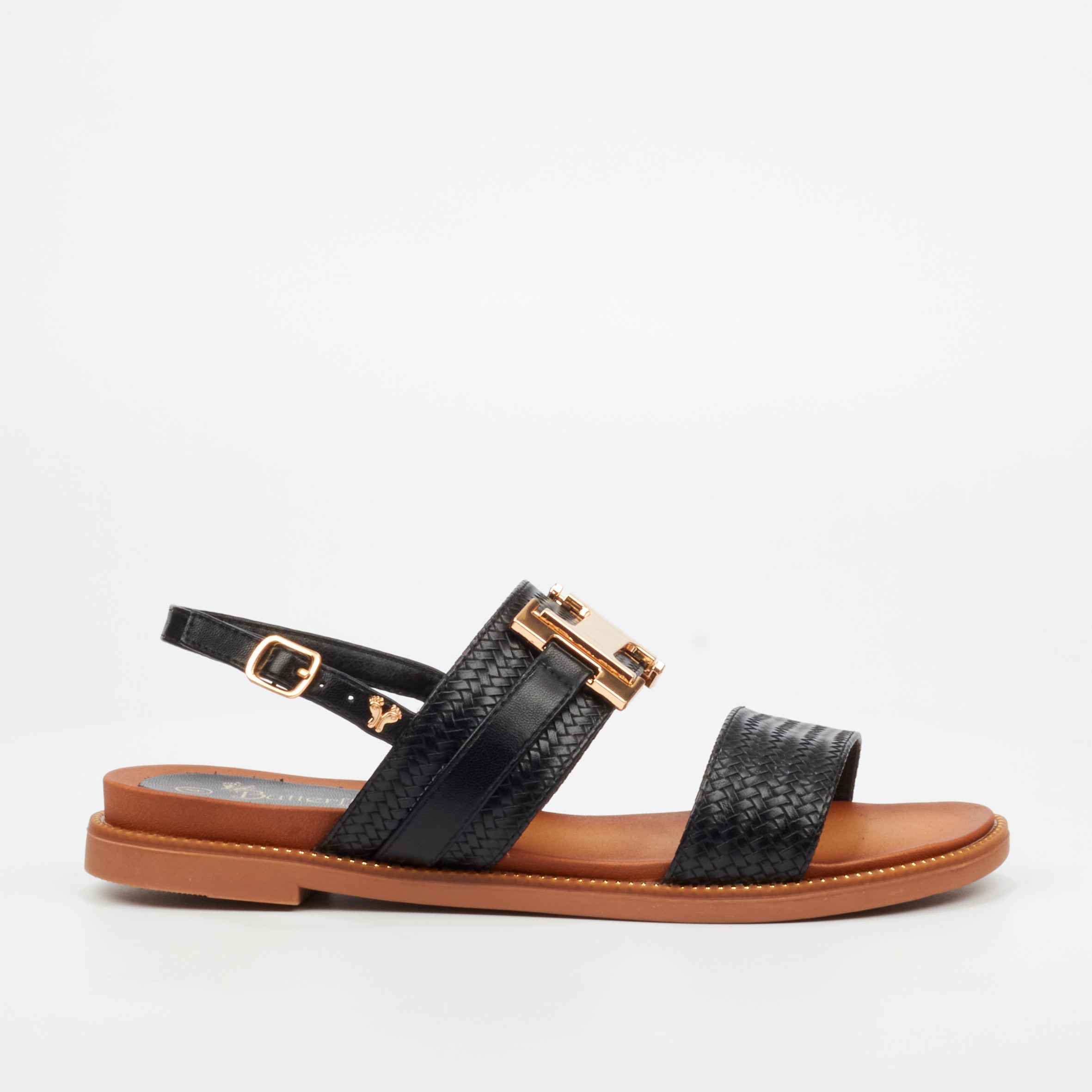 Butterfly Feet Ellie 14 Sandal - Black footwear Butterfly Feet