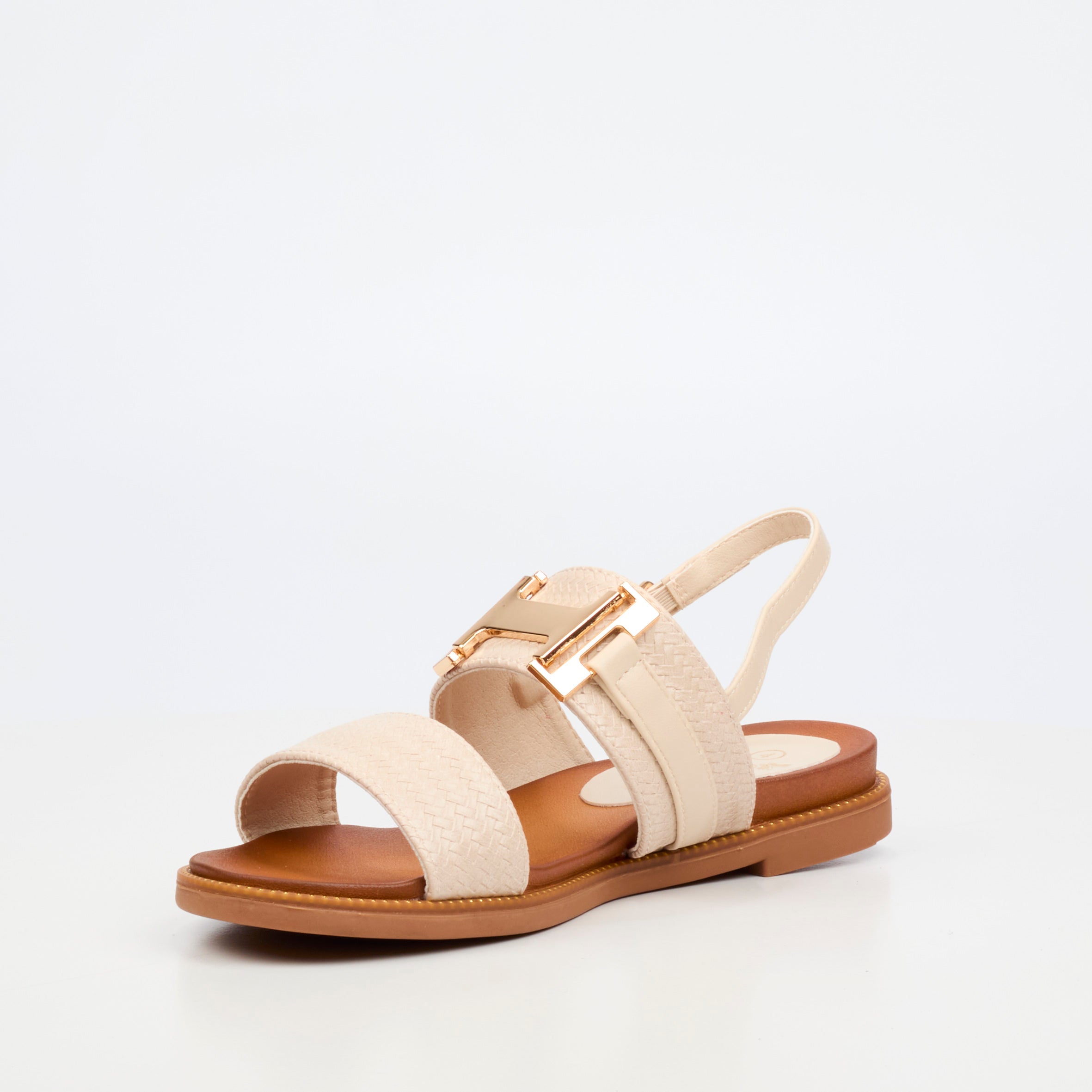Butterfly Feet Ellie 14 Sandal - Bone footwear Butterfly Feet