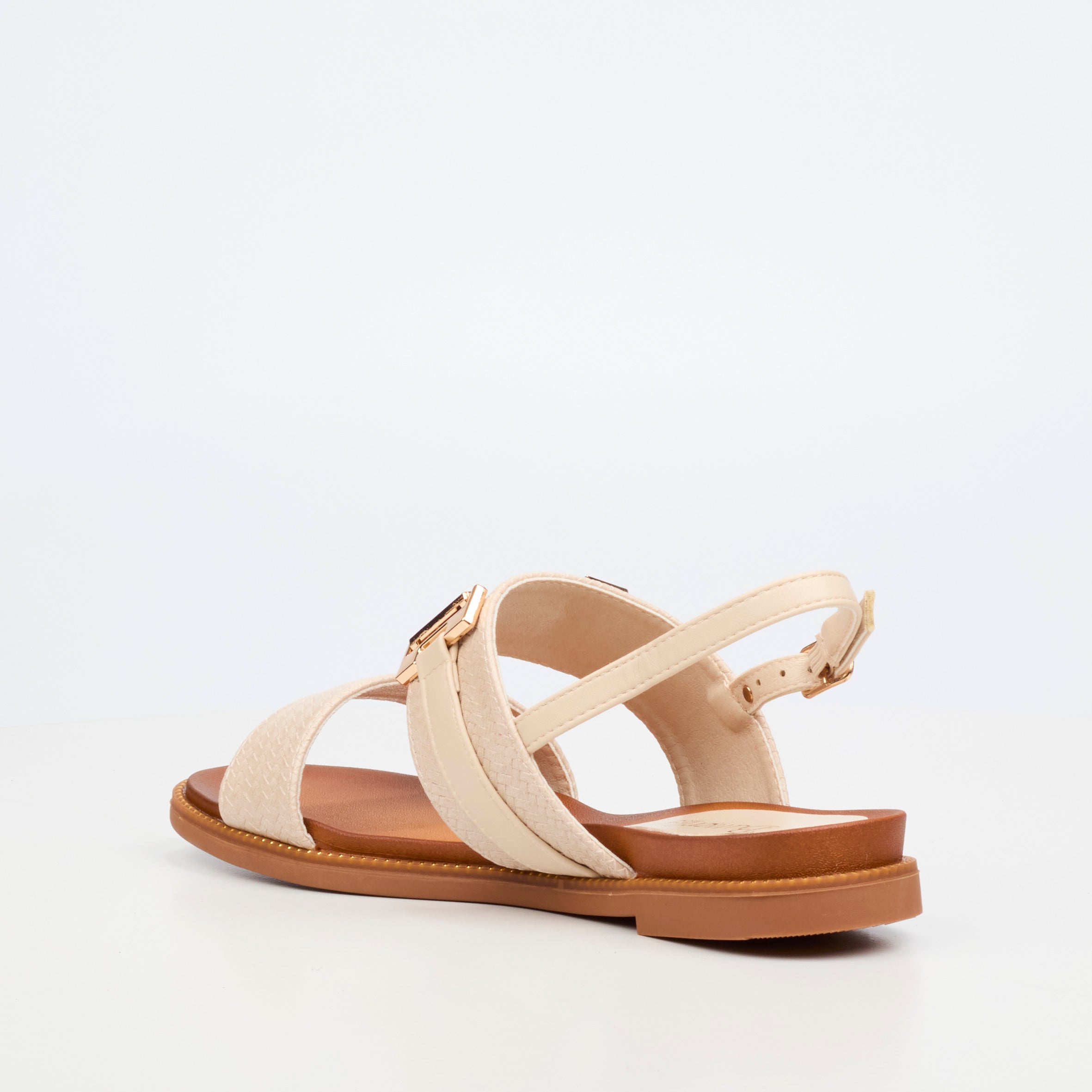 Butterfly Feet Ellie 14 Sandal - Bone footwear Butterfly Feet