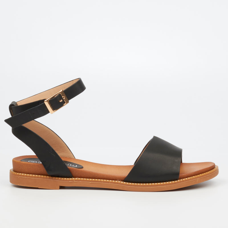 Butterfly Feet Ellie 1 Sandal - Black footwear Butterfly Feet   