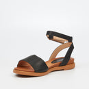 Butterfly Feet Ellie 1 Sandal - Black footwear Butterfly Feet