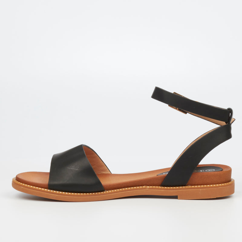 Butterfly Feet Ellie 1 Sandal - Black footwear Butterfly Feet   