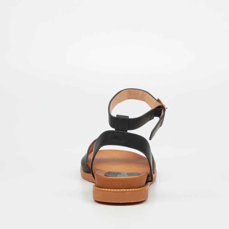 Butterfly Feet Ellie 1 Sandal - Black footwear Butterfly Feet