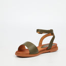 Butterfly Feet Ellie 1 Sandal - Olive footwear Butterfly Feet