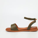 Butterfly Feet Ellie 1 Sandal - Olive footwear Butterfly Feet