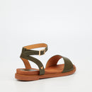 Butterfly Feet Ellie 1 Sandal - Olive footwear Butterfly Feet