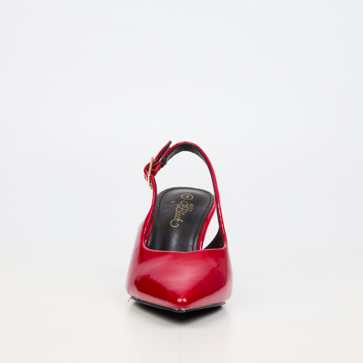 Miss Black Elvera 1 Low Court - Red footwear Miss Black