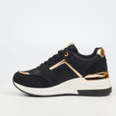 Butterfly Feet Empire 1 Sneaker - Black footwear Butterfly Feet