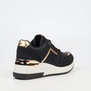 Butterfly Feet Empire 1 Sneaker - Black footwear Butterfly Feet