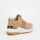 Butterfly Feet Empire 1 Sneaker - Taupe footwear Butterfly Feet