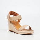 Butterfly Feet Escada 1 Wedge - Beige footwear Butterfly Feet