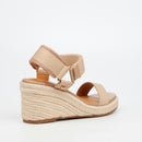 Butterfly Feet Escada 1 Wedge - Beige footwear Butterfly Feet