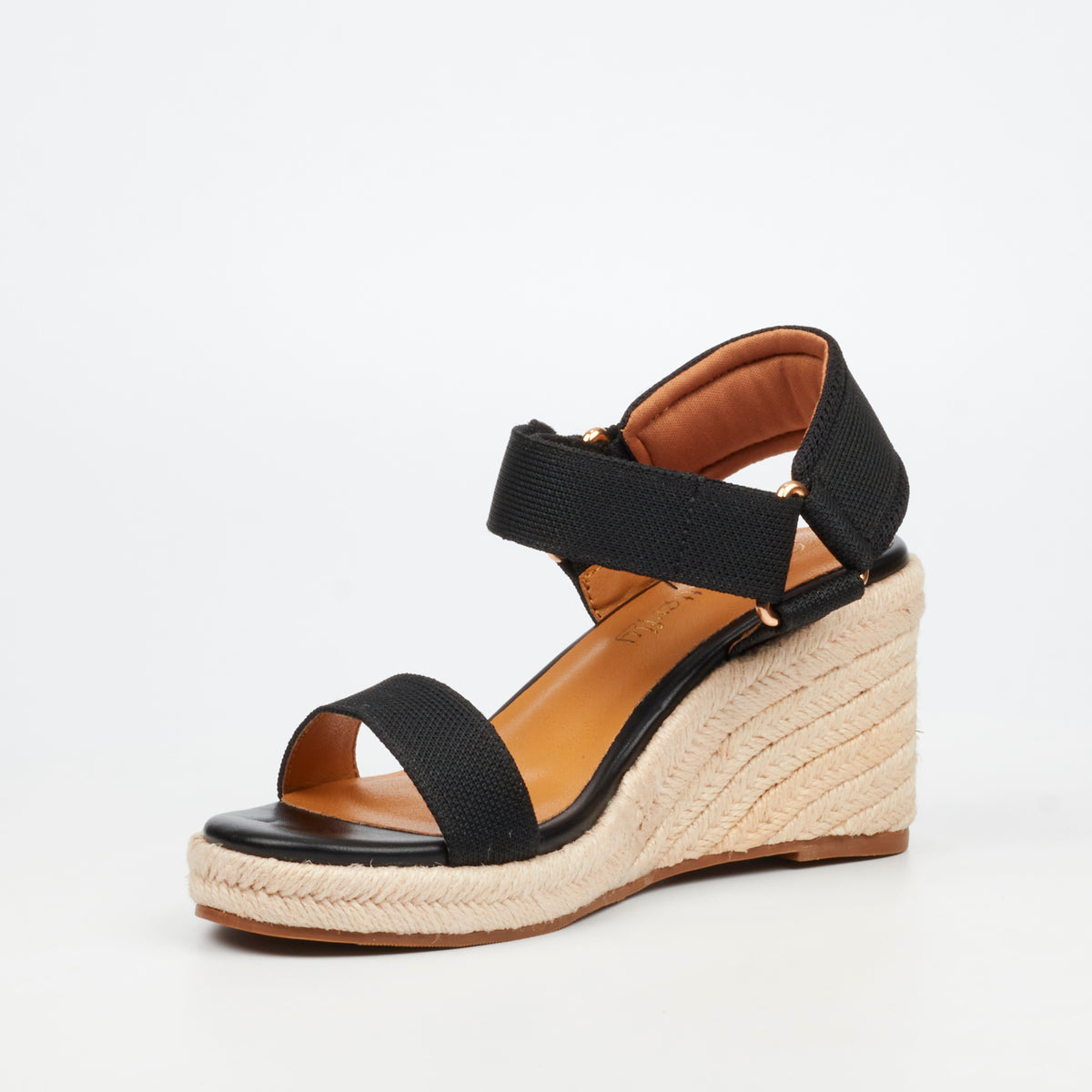 Butterfly Feet Escada 1 High Wedges - Black