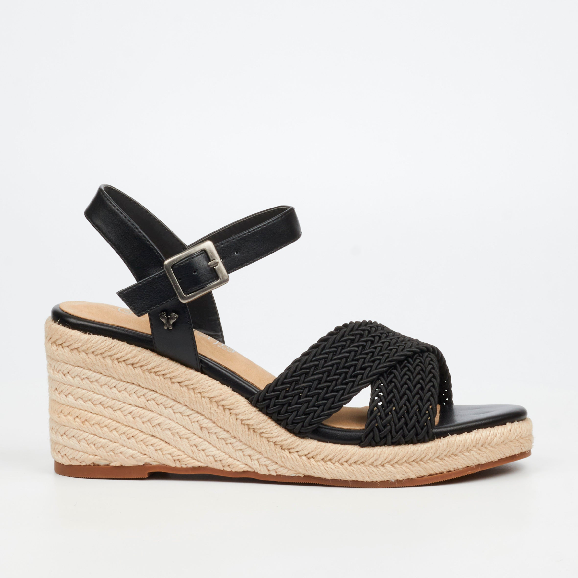 Butterfly Feet Escada 2 Wedge - Black footwear Butterfly Feet