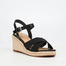 Butterfly Feet Escada 2 Wedge - Black