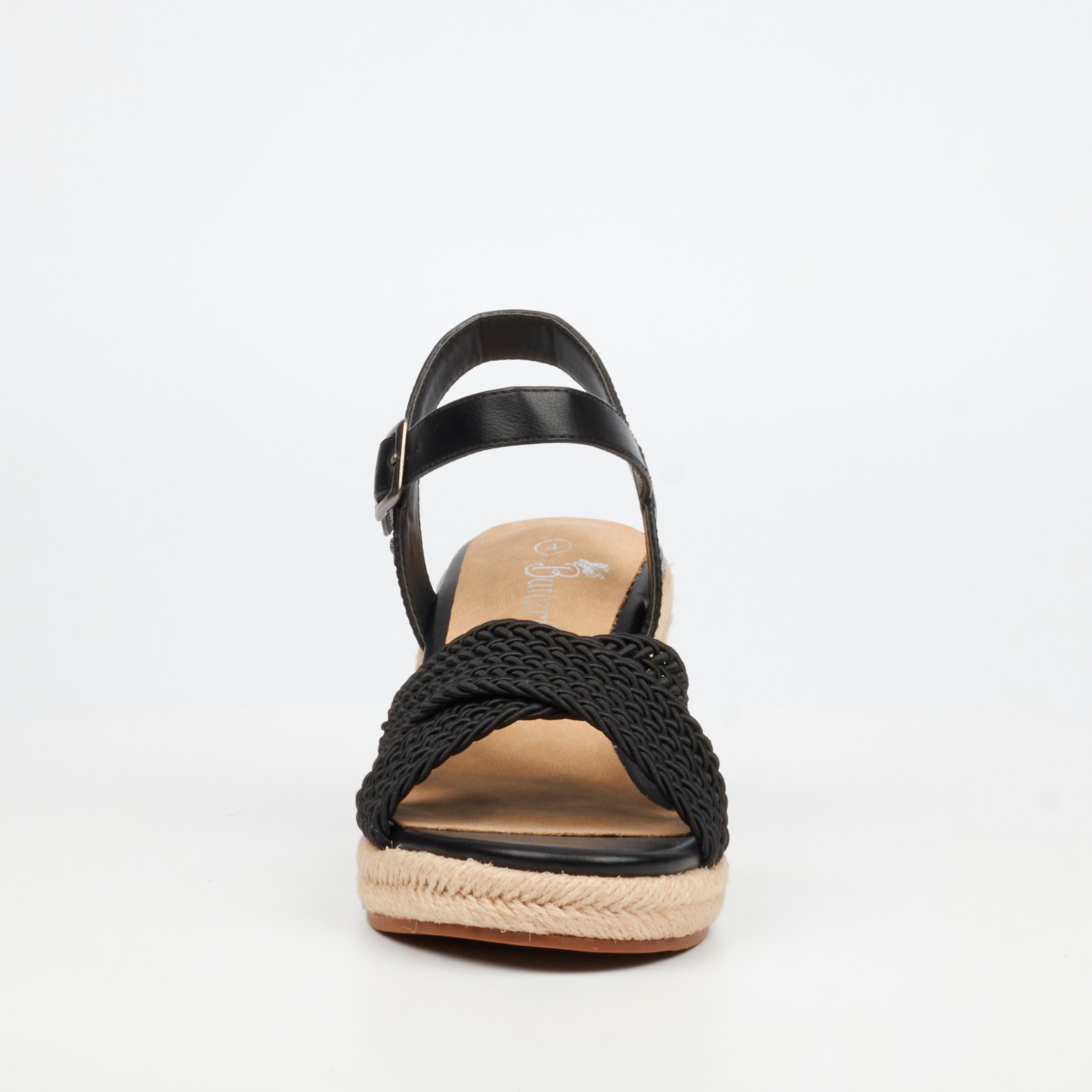 Butterfly Feet Escada 2 Wedge - Black footwear Butterfly Feet