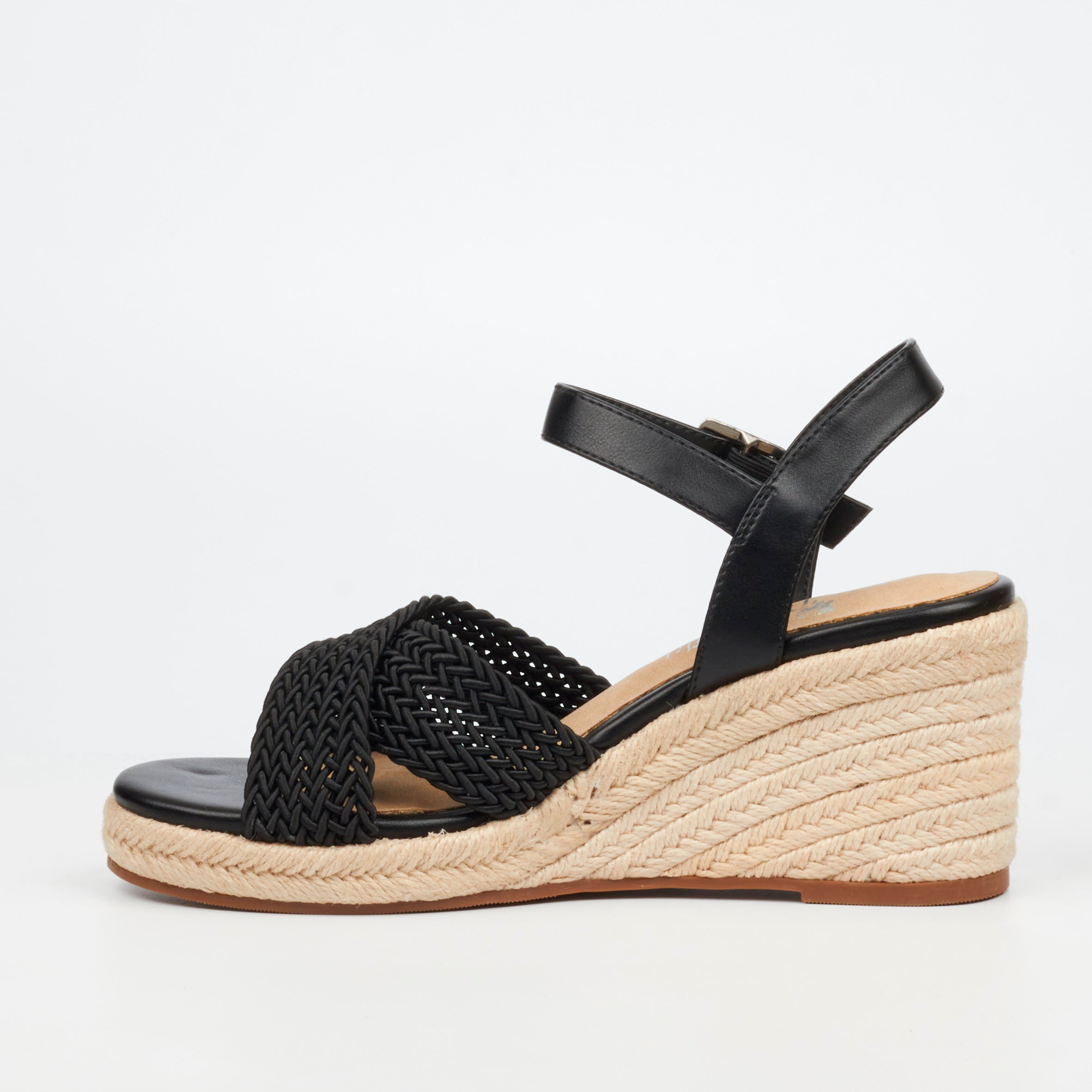 Butterfly Feet Escada 2 Wedge - Black footwear Butterfly Feet